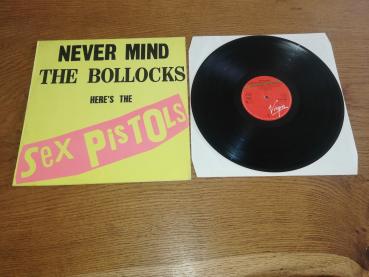 Sex Pistols Never Mind The Bollocks Here`s The Sex Pistols 1986 Virgin Records 25593 XOT Red/Green Label Deutsche Pressung VG+/VG+